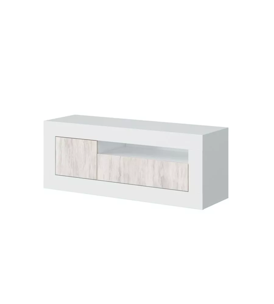 MOBILE PORTA TV "BALTIK", 53X139X42CM, BIANCO